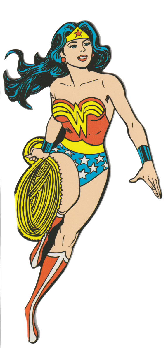 DC Comic Wonder Woman Greeting Card and Stickers –  -  Shop for Bobble Heads, Novelties, Stickers — 25th Anniversary!