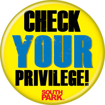 South Park Check Your Privilege Pin Button - Pop Culture Spot