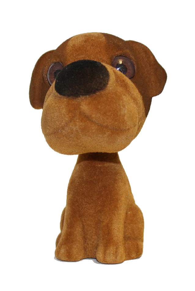 Bobble Head Brown Puppy Dog - Pop Culture Spot