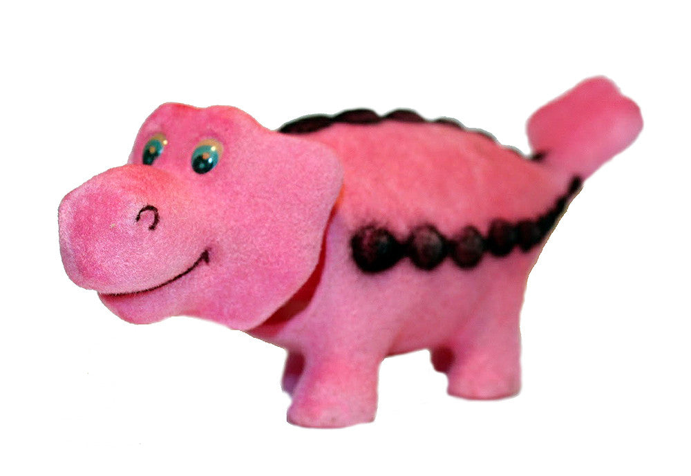 Bobble Head Pink Dinosaur - Pop Culture Spot