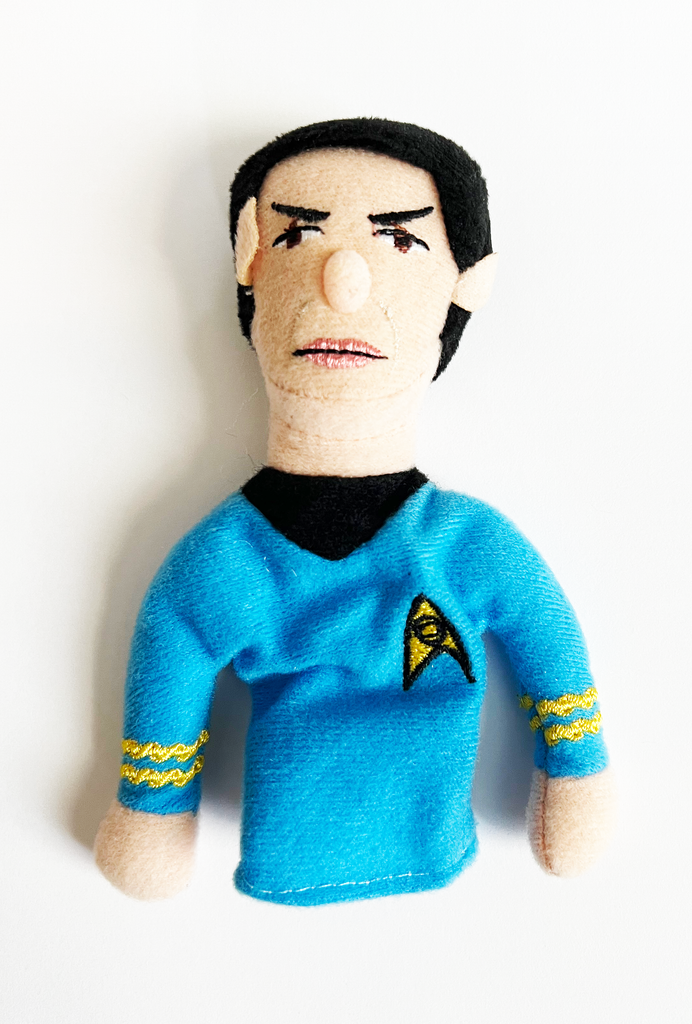 Spock Muppet Star Trek Mr. Spock Magnetic Personality Finger Puppet Magnet ...