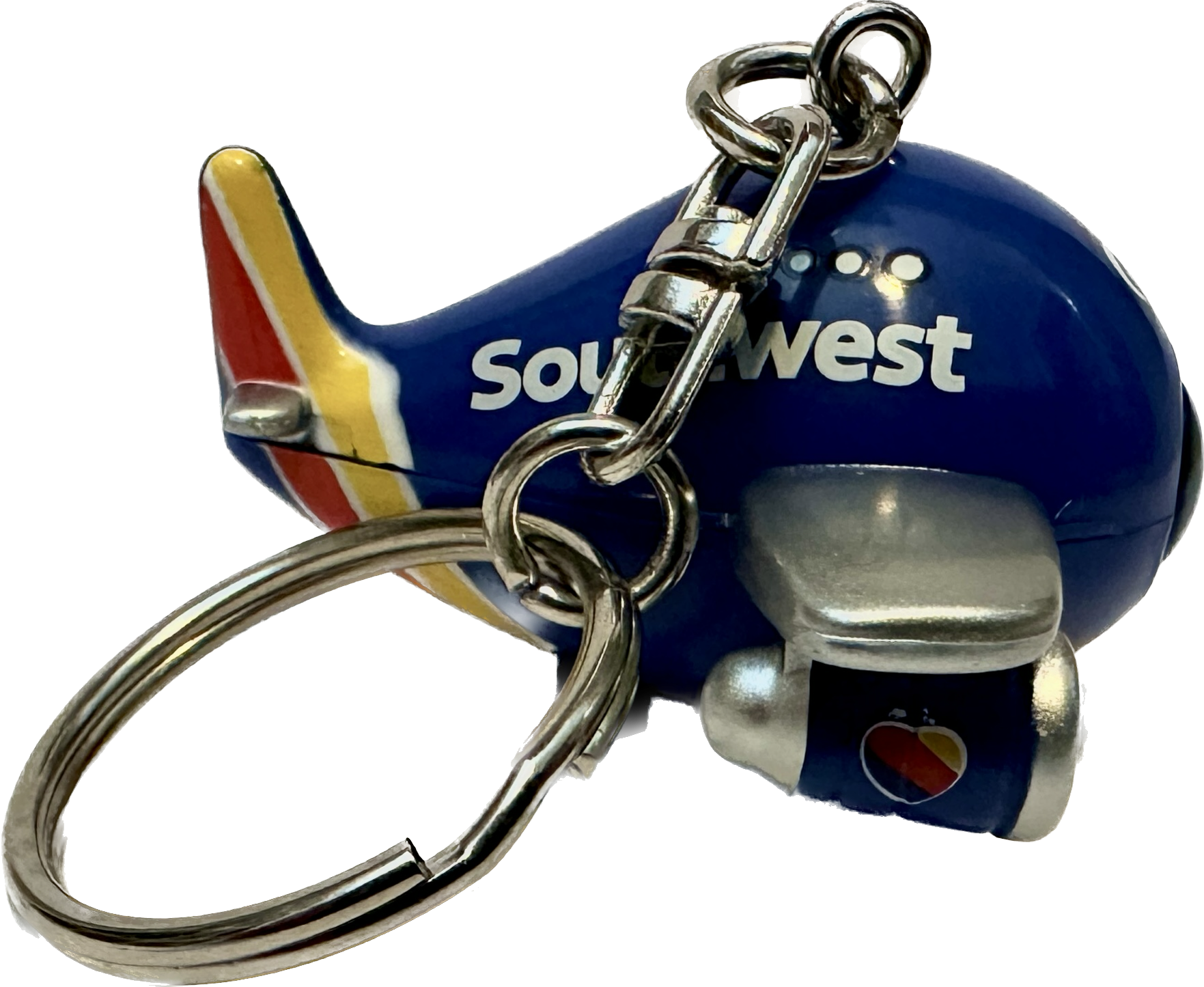 Daron Keychains American Airlines Daron Keychain - Light-Up Plane With Real Engine ...