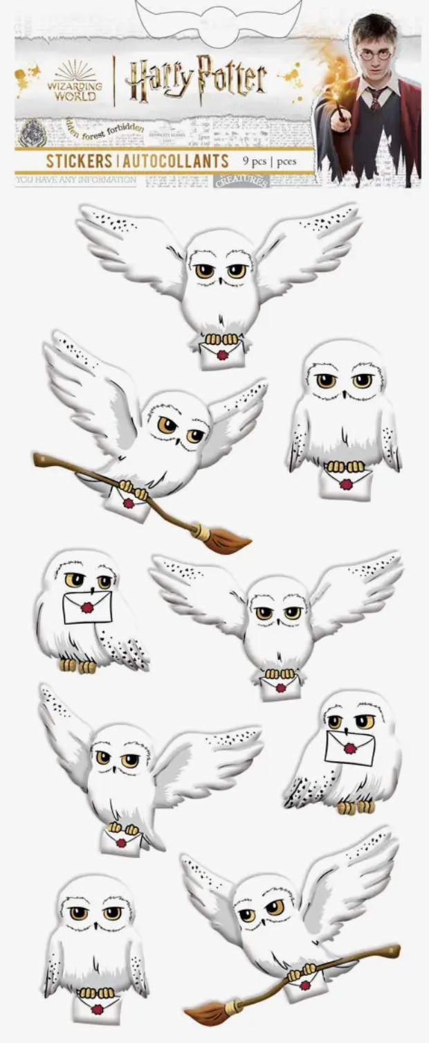 Paper House Harry Potter Stickers - Hedwig Puffy
