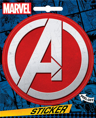MARVEL The Avengers Sticker Scrapbook Computer Locker Decal - Pop Culture Spot