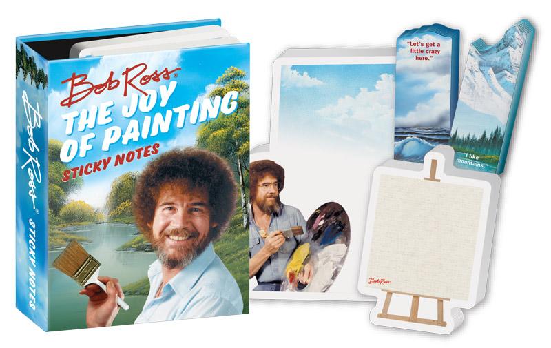 Bob Ross The Joy of Painting Sticky Notes - Pop Culture Spot