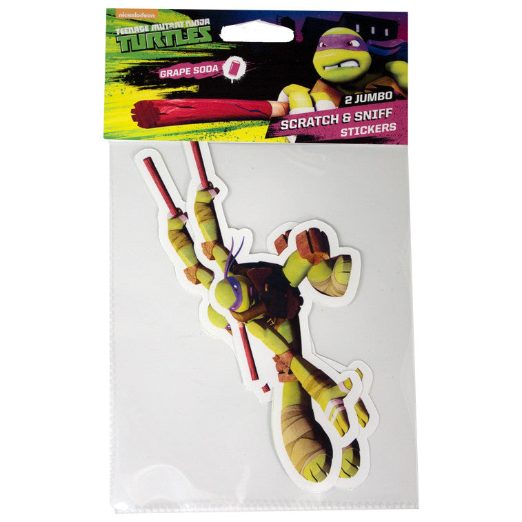 Teenage Mutant Ninja Turtles Donatello TMNT Scratch & Sniff Stickers - Pop Culture Spot