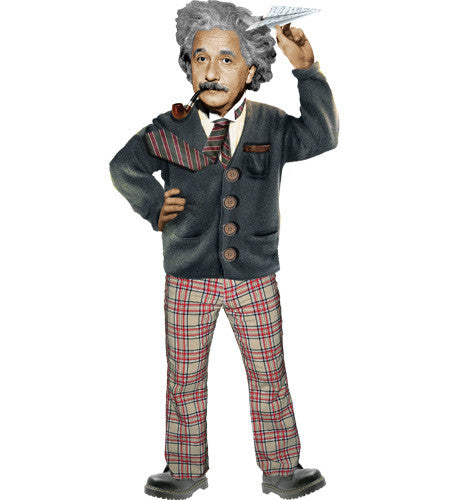 Albert Einstein Quotable Greeting Card and Stickers - Pop Culture Spot