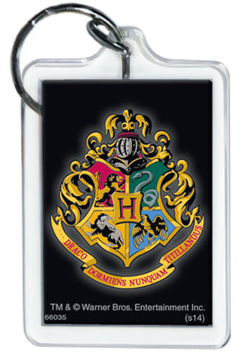 Harry Potter Hogwarts Crest Keychain - Pop Culture Spot
