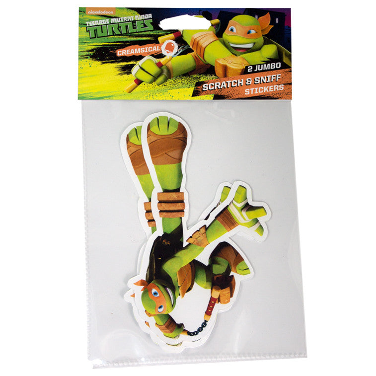 Teenage Mutant Ninja Turtles Michelangelo TMNT Scratch & Sniff Stickers - Pop Culture Spot